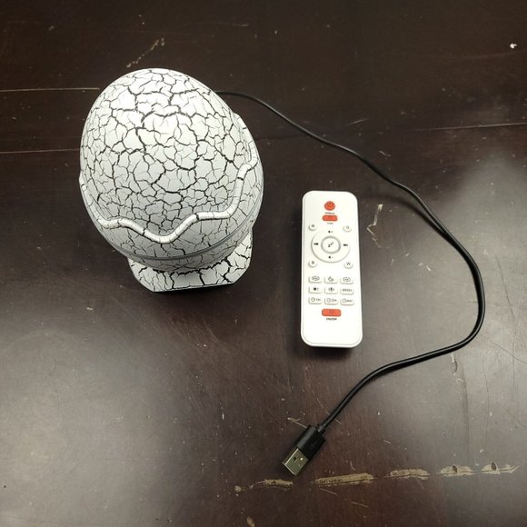 Dinosaur Egg LED Galaxy Projector Light White Noise Bluetooth Speaker Night Lamp - Picture 8 of 8